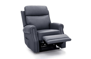 Barcalounger Sorrento Ocean Lance Power Lux Lift Chair Leather Recliner