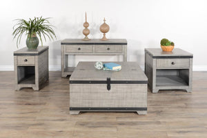 Sunny Designs Alpine Grey Coffee Table with Lift-Top & Casters