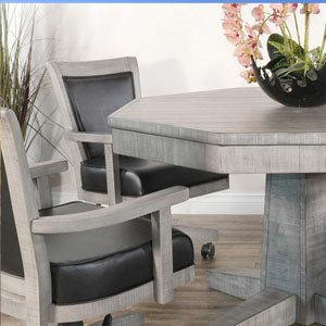 Sunny Designs Alpine Grey Game & Dining Table