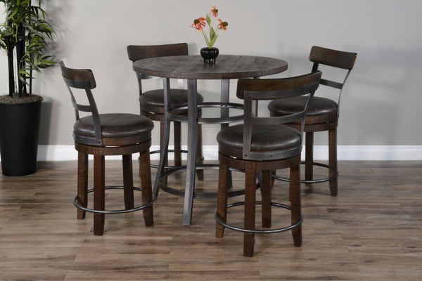 Sunny Designs Homestead Tobacco Leaf Counter Dining Table