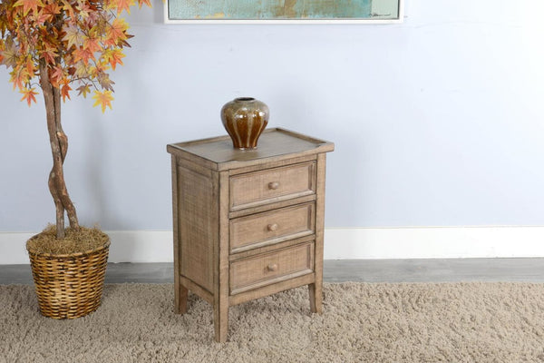 Sunny Designs Marina Beach Pebble End Table