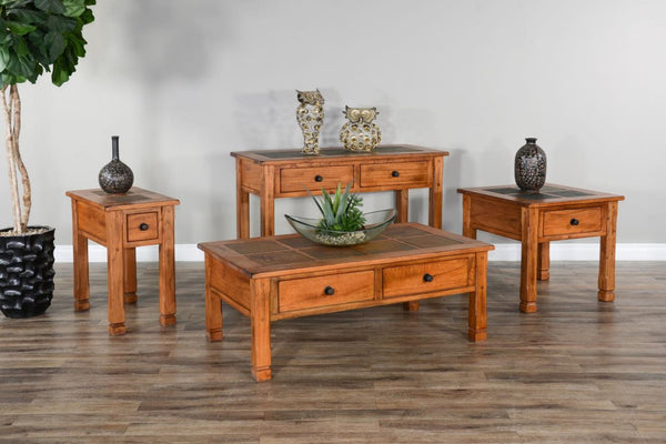 Sunny Designs Sedona Rustic Oak Coffee Table