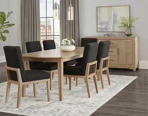 Vaughan-Bassett Crafted Cherry Dining Bleached 94 Inch Surfboard Table with 1-1/4 Inch Top