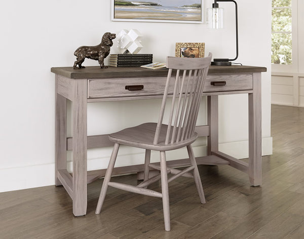 Vaughan-Bassett Bungalow Dover Grey Two-Tone Desk Chair