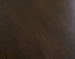 Vaughan-Bassett Crafted Cherry Dining Dark 48 Inch Round Table with Metal Base