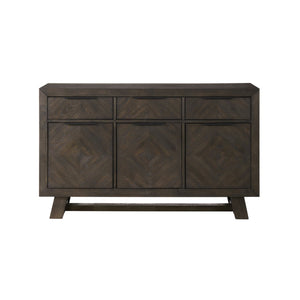 Intercon Hearst Reclaimed Chevron Modern Server