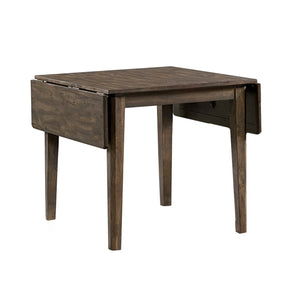 Intercon Kauai Brushed Mango Wood Contemporary Drop Leaf Dining Table