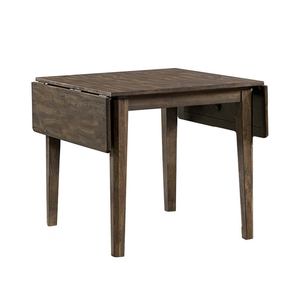 Intercon Kauai Brushed Mango Wood Contemporary Drop Leaf Dining Table