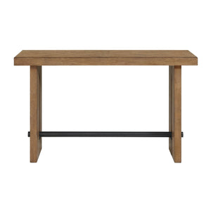 Intercon Landmark Weathered Oak Modern Sofa Table