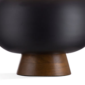 Bassett Mirror Boho Black & Brown Ping Table Lamp