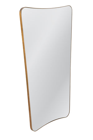 Bassett Mirror Modern Gold Leaf Garcia Wall Mirror