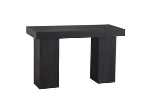 Bassett Mirror Modern Dusty Black Padula Rectangle Console Table