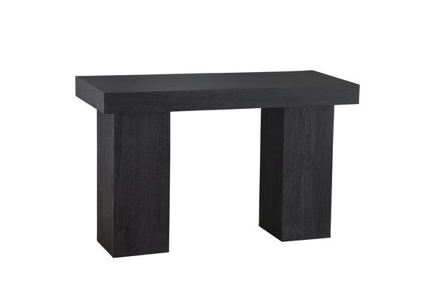 Bassett Mirror Modern Dusty Black Padula Rectangle Console Table