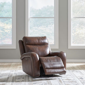 Liberty Furniture Blair Cognac Leather Sg Recliner P2