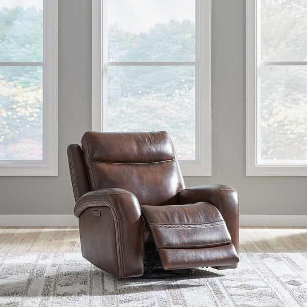 Liberty Furniture Blair Cognac Leather Sg Recliner P2