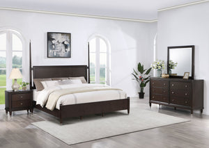 Coaster Emberlyn 4-Piece Queen Bedroom Set Brown