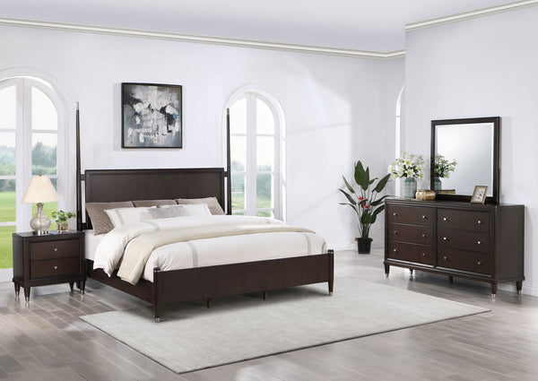 Coaster Emberlyn 4-Piece Queen Bedroom Set Brown