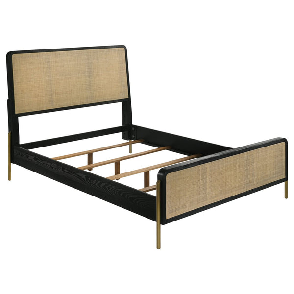Coaster Arini 5-Piece King Bedroom Set Black & Natural