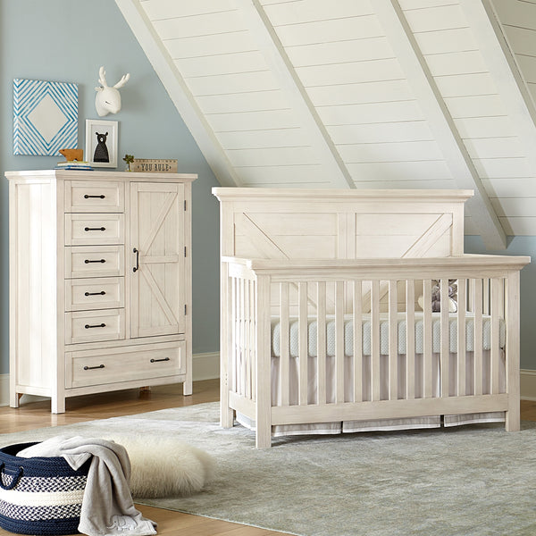 westwood baby westfield chifferobe in brushed white