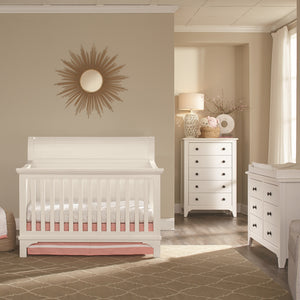 westwood baby taylor 6-drawer dresser in sea shell