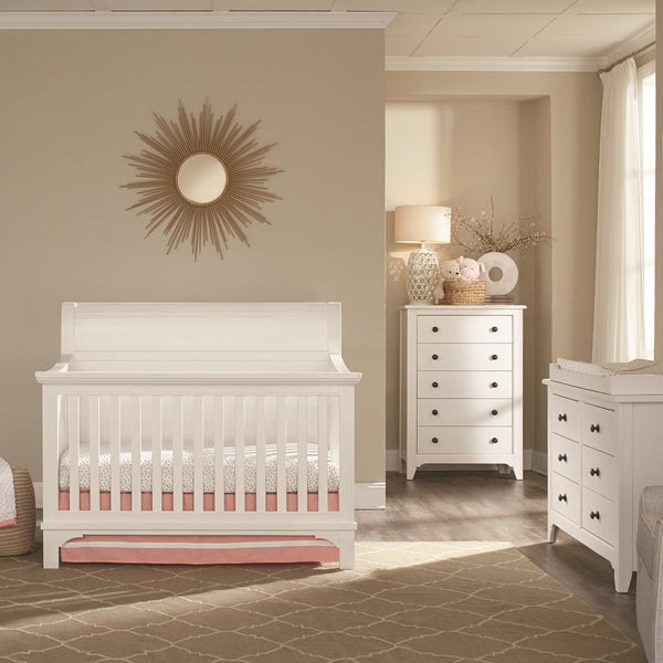 westwood baby taylor 6-drawer dresser in sea shell