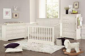 westwood baby hanley chifferobe in chalk