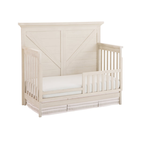 westwood baby westfield convertible crib in brushed white