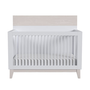 westwood baby rowan convertible crib in ash linen