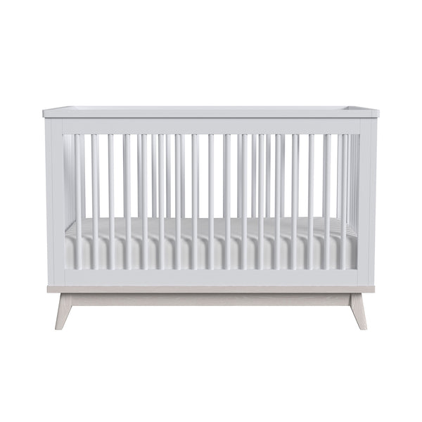 westwood baby rowan cottage crib in ash linen
