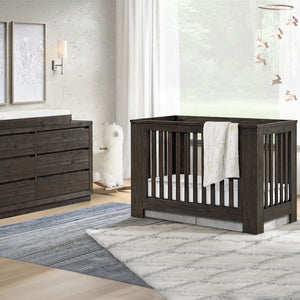 westwood baby bello cottage crib in cocoa