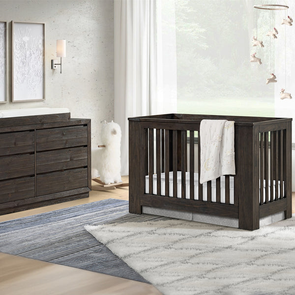 westwood baby bello cottage crib in cocoa