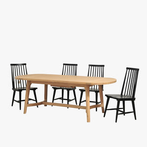 napa furniture aria rectangle dining table in natural sand