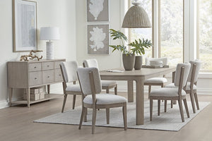 palmetto home the cape rectangle dining table in taupe