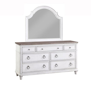 palmetto home panama jack sonoma drawer dresser in weathered white