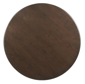 Kincaid Kafe 44-Inch Round Pedestal Table Mocha