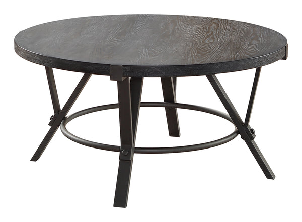 Steve Silver Portland Cocktail Table & 2 End Tables Set In Neutral Gray