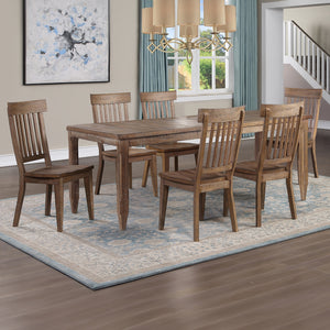 Steve Silver Riverdale Driftwood 7-Piece Dining Set