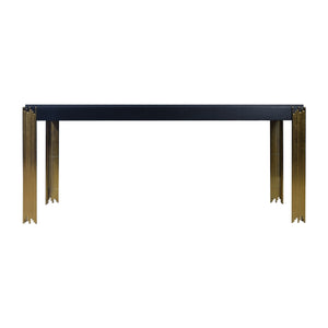 New Classic Empire Rectangle Dining Table in Black