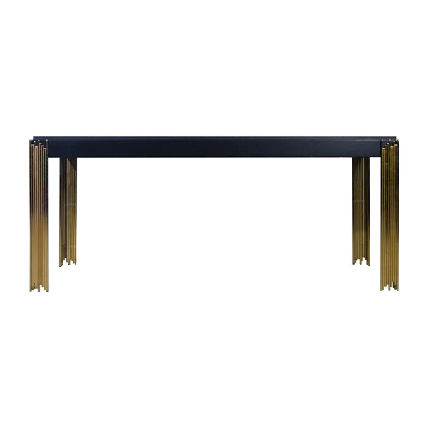 New Classic Empire Rectangle Dining Table in Black
