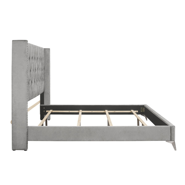 New Classic Huxley Queen Complete Bed in Gray