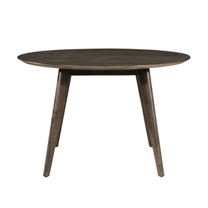 New Classic Rex 48-Inch Round Dining Table in Walnut