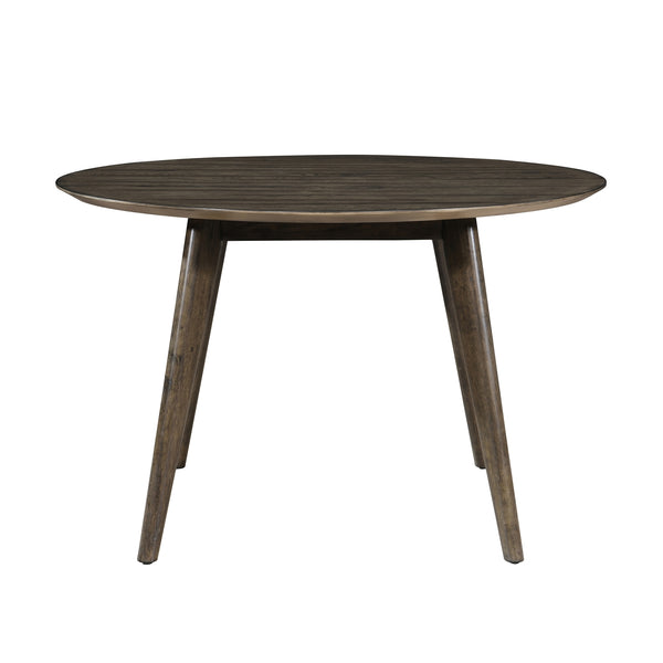 New Classic Rex 48-Inch Round Dining Table in Walnut