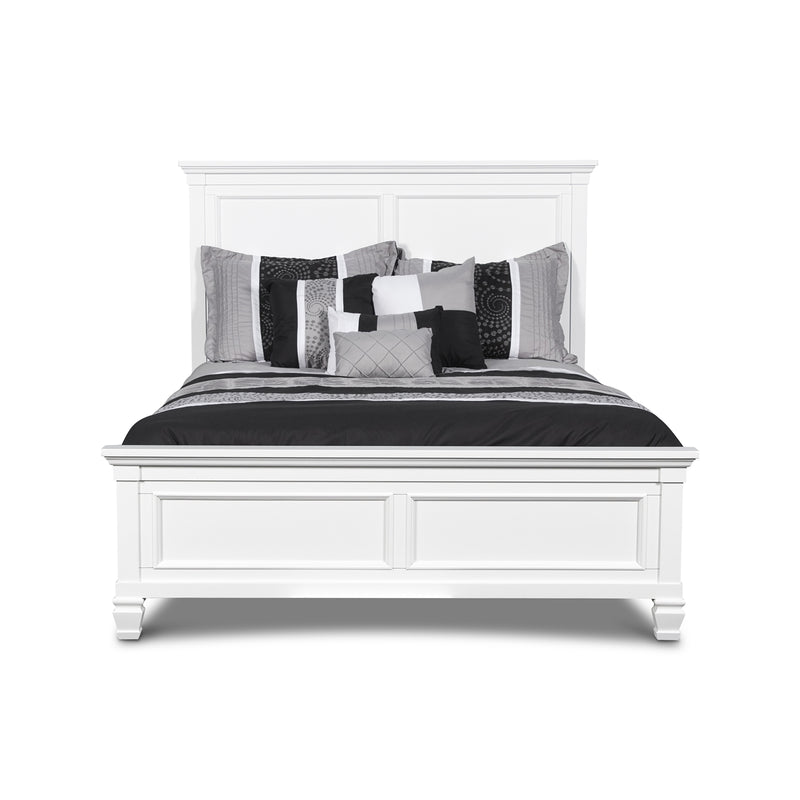 New Classic Tamarack Full Complete Bed in White
