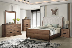 New Classic Coventry Hall Mirror in Pecan