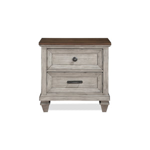 New Classic Mariana Nightstand with USB in Vintage Creme