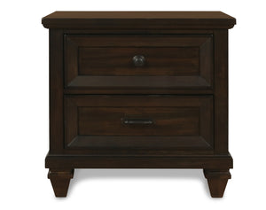 New Classic Sevilla Nightstand in Walnut