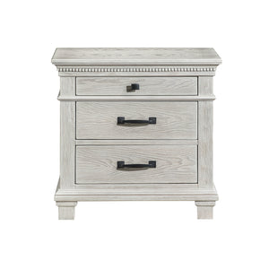 New Classic Silver Sands Nightstand in Gray