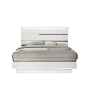 New Classic Paradox Queen Headboard in White