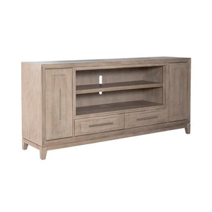 Liberty Furniture Fireplace TV 80-Inch Console with 2 Doors & 2 Drawers