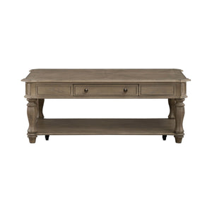 Liberty Furniture Magnolia Manor Weathered Bisque 3-Piece Cocktail Table with Casters Set